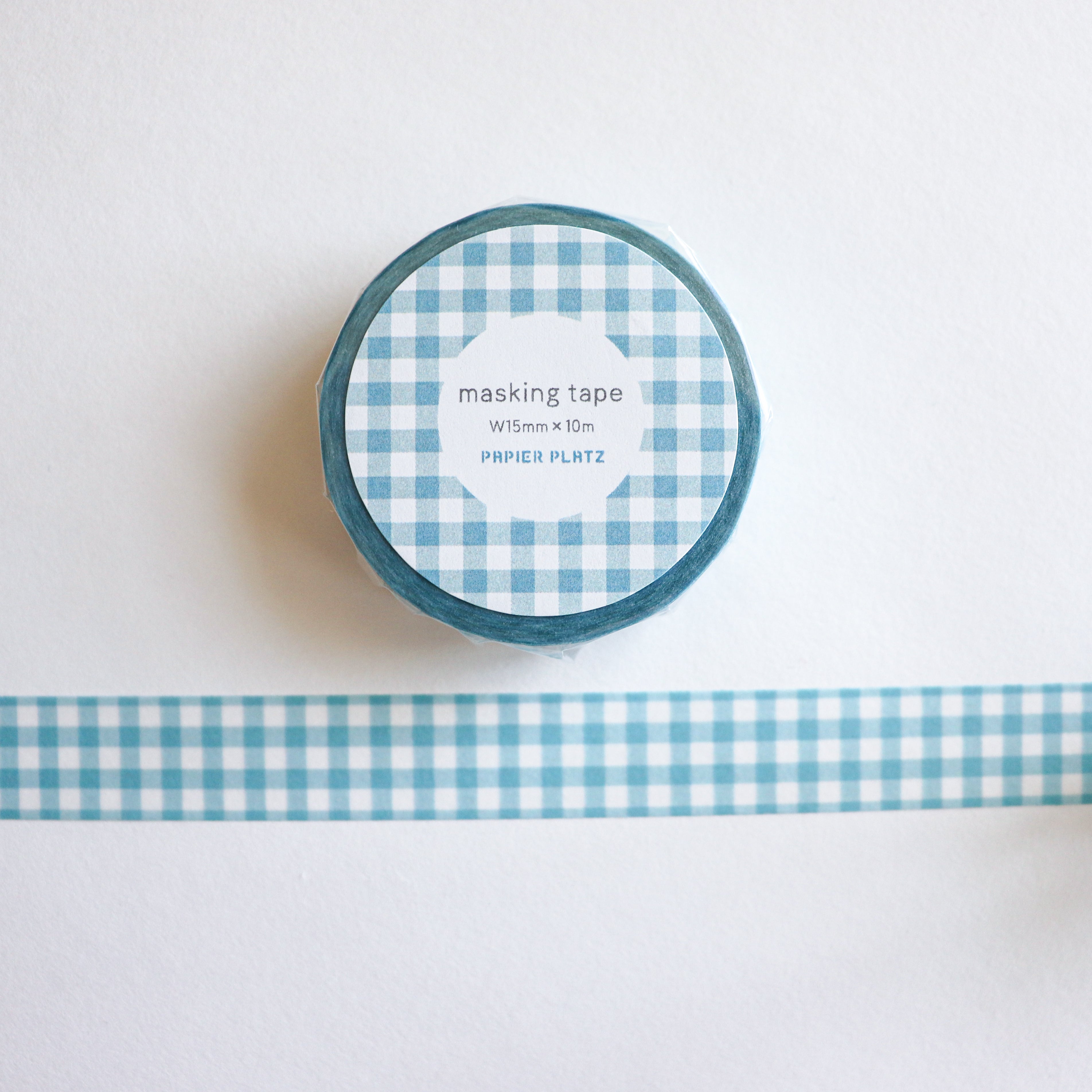 Papier Platz- Washi Tape- Gingham Check