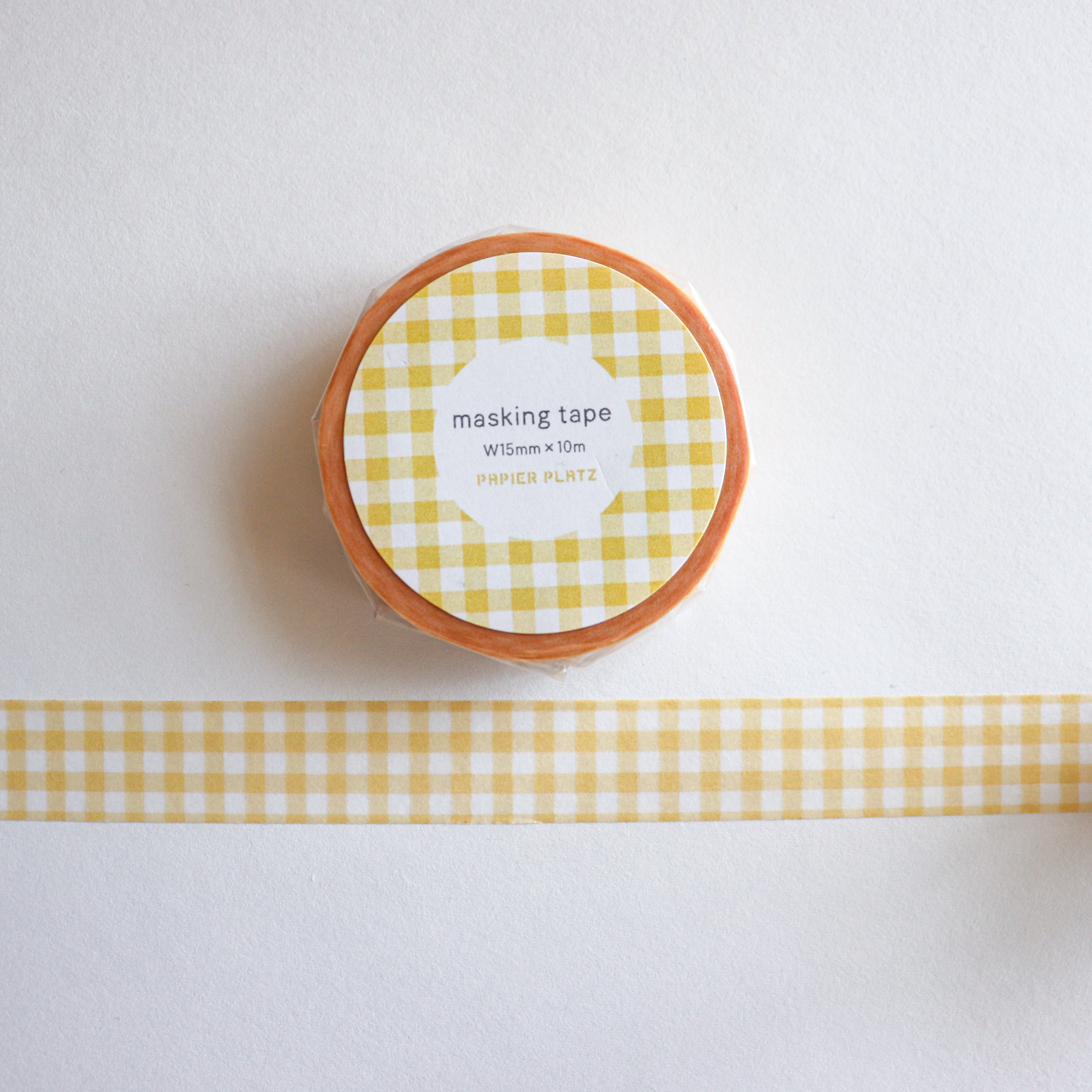 Papier Platz- Washi Tape- Gingham Check