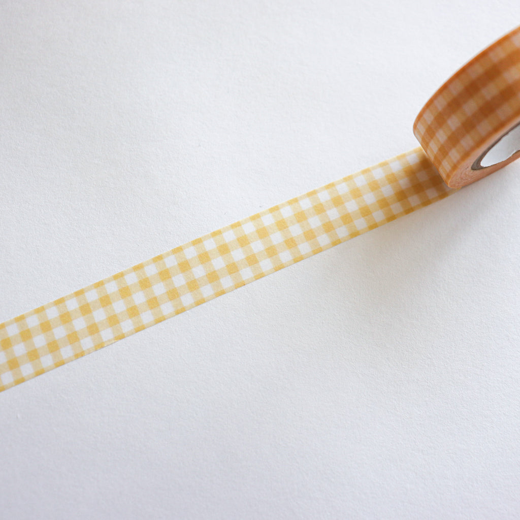 Papier Platz- Washi Tape- Gingham Check