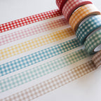 Papier Platz- Washi Tape- Gingham Check