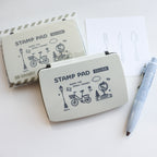Navy Eric x SANBY Stamp Pad- Silver