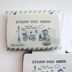 Navy Eric x SANBY Stamp Pad- Silver
