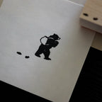 Keiko Endo- Wood Stamp Set- Traveling through the Snowy Forests of Kannur
