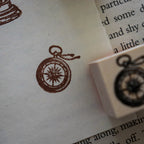 Keiko Endo- Wood Stamp- "Traveler" Series