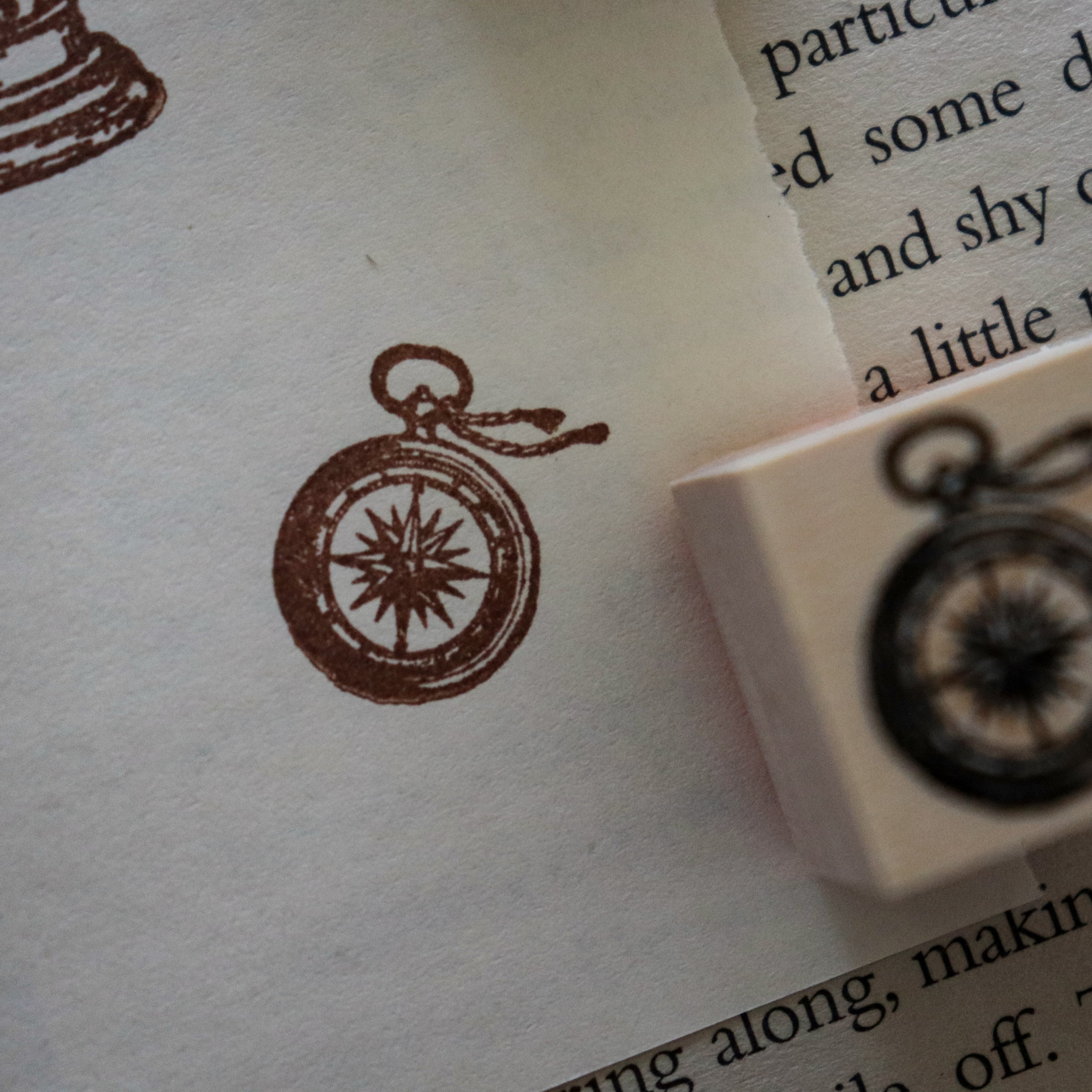Keiko Endo- Wood Stamp- "Traveler" Series