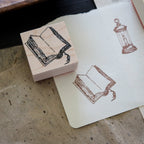 Keiko Endo- Wood Stamp- "Traveler" Series