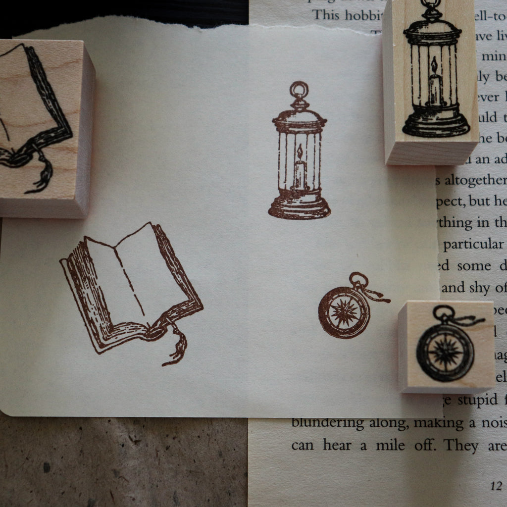 Keiko Endo- Wood Stamp- "Traveler" Series