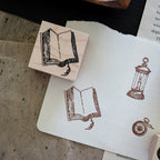 Keiko Endo- Wood Stamp- "Traveler" Series