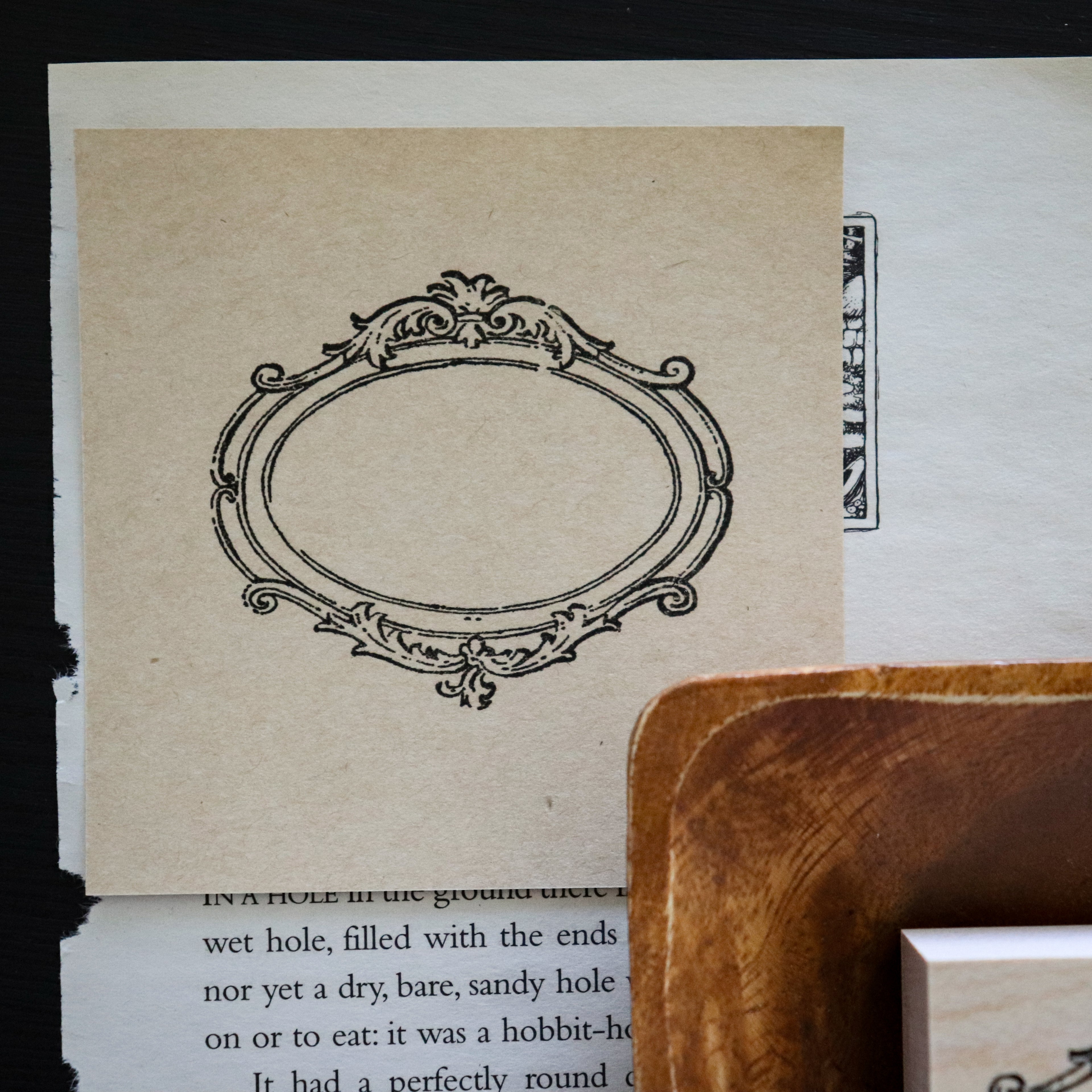 Keiko Endo- Wood Stamp- Frame