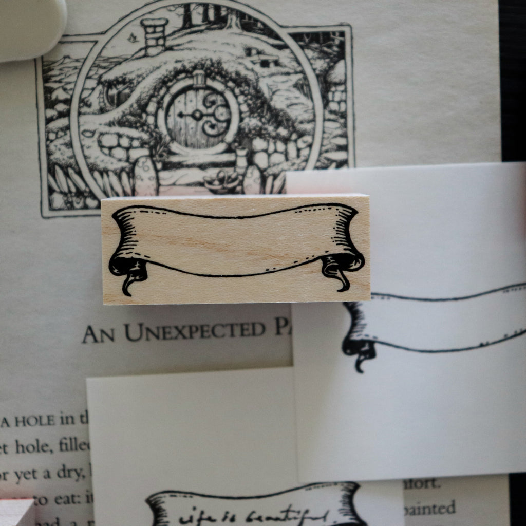 Keiko Endo- Wood Stamp- Ribbon