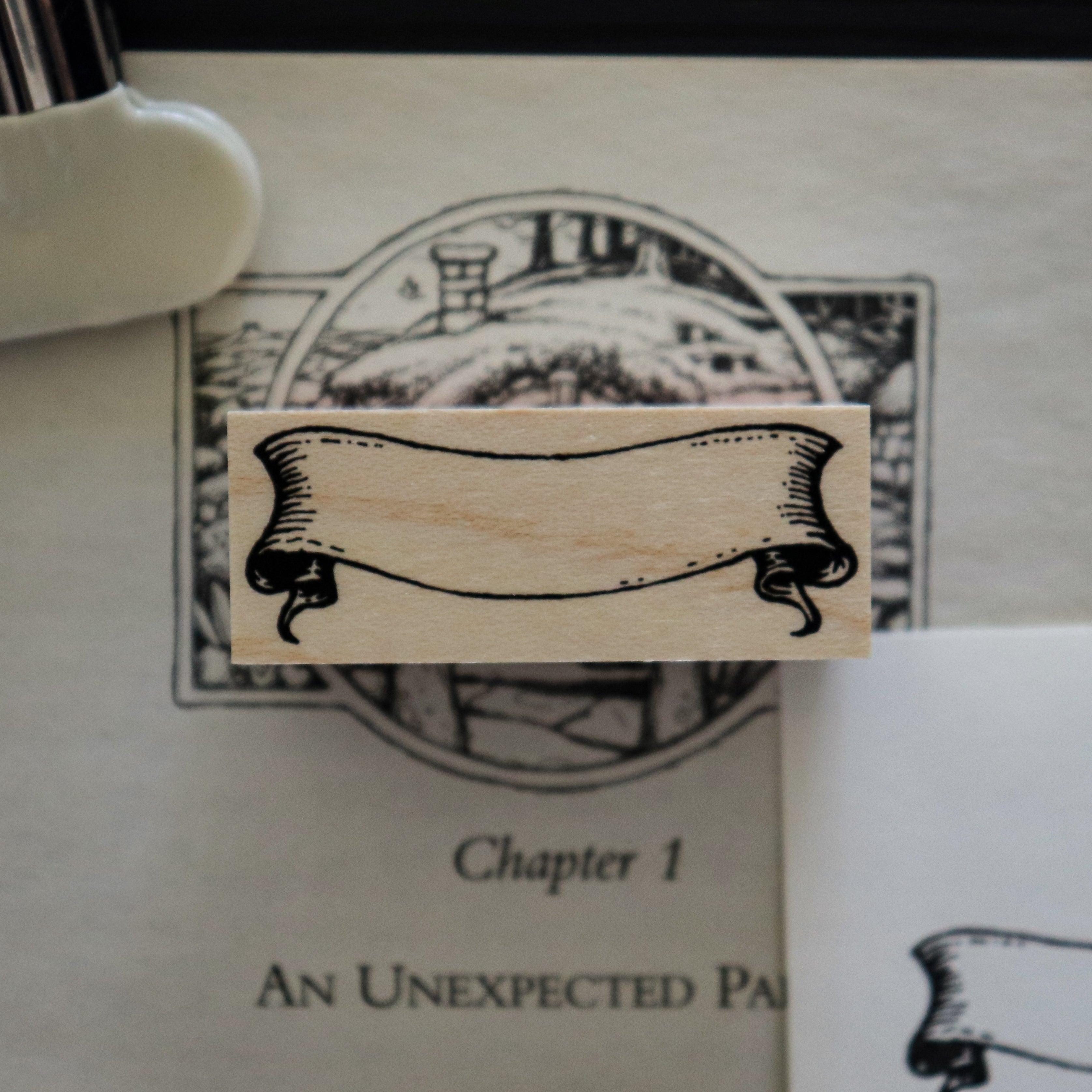 Keiko Endo- Wood Stamp- Ribbon