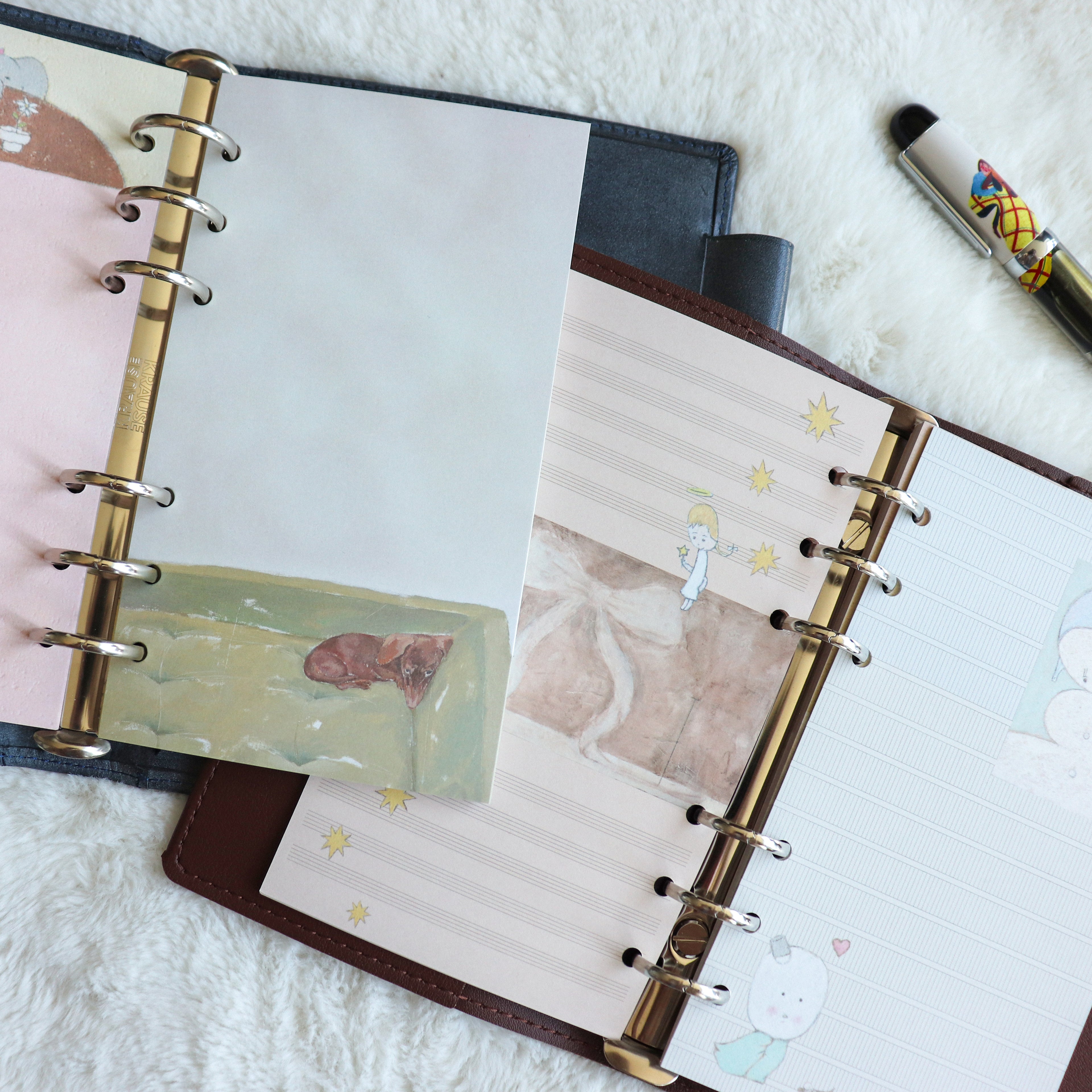 【Square Studio】- Warm & Fuzzy Feelings A6 Personal Refill Insert