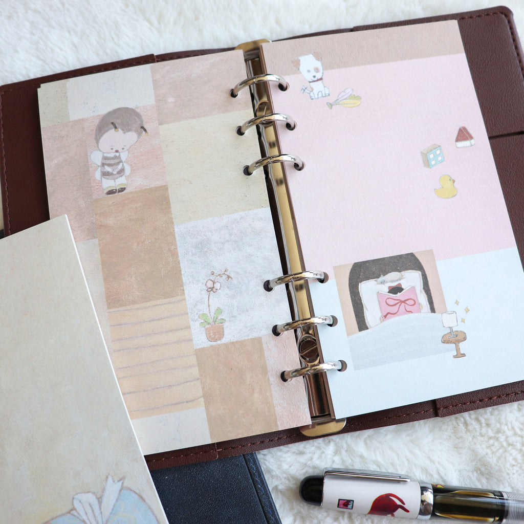 【Square Studio】- Warm & Fuzzy Feelings A6 Personal Refill Insert