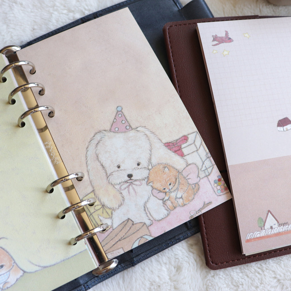 【Square Studio】- Warm & Fuzzy Feelings A6 Personal Refill Insert