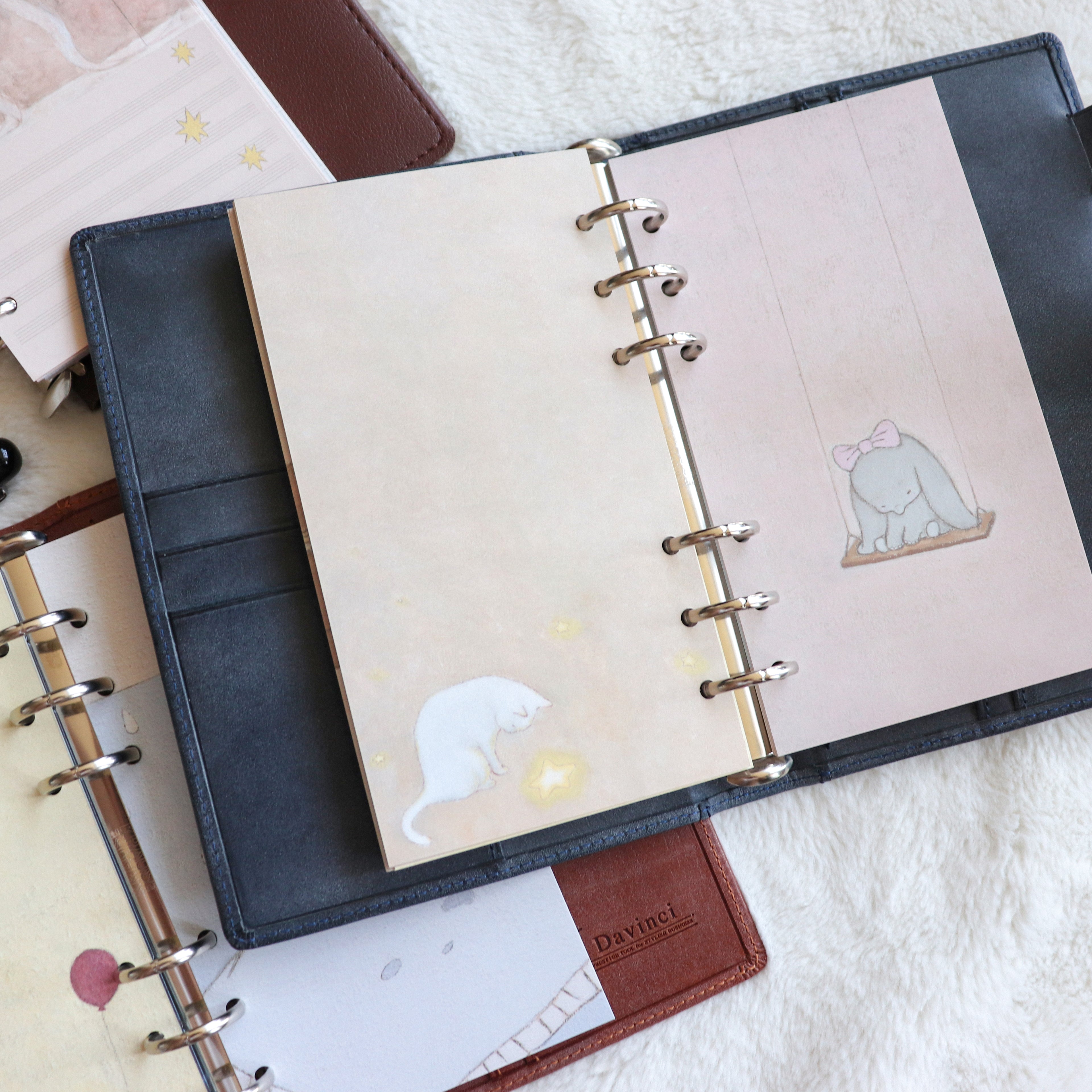 【Square Studio】- Warm & Fuzzy Feelings A6 Personal Refill Insert