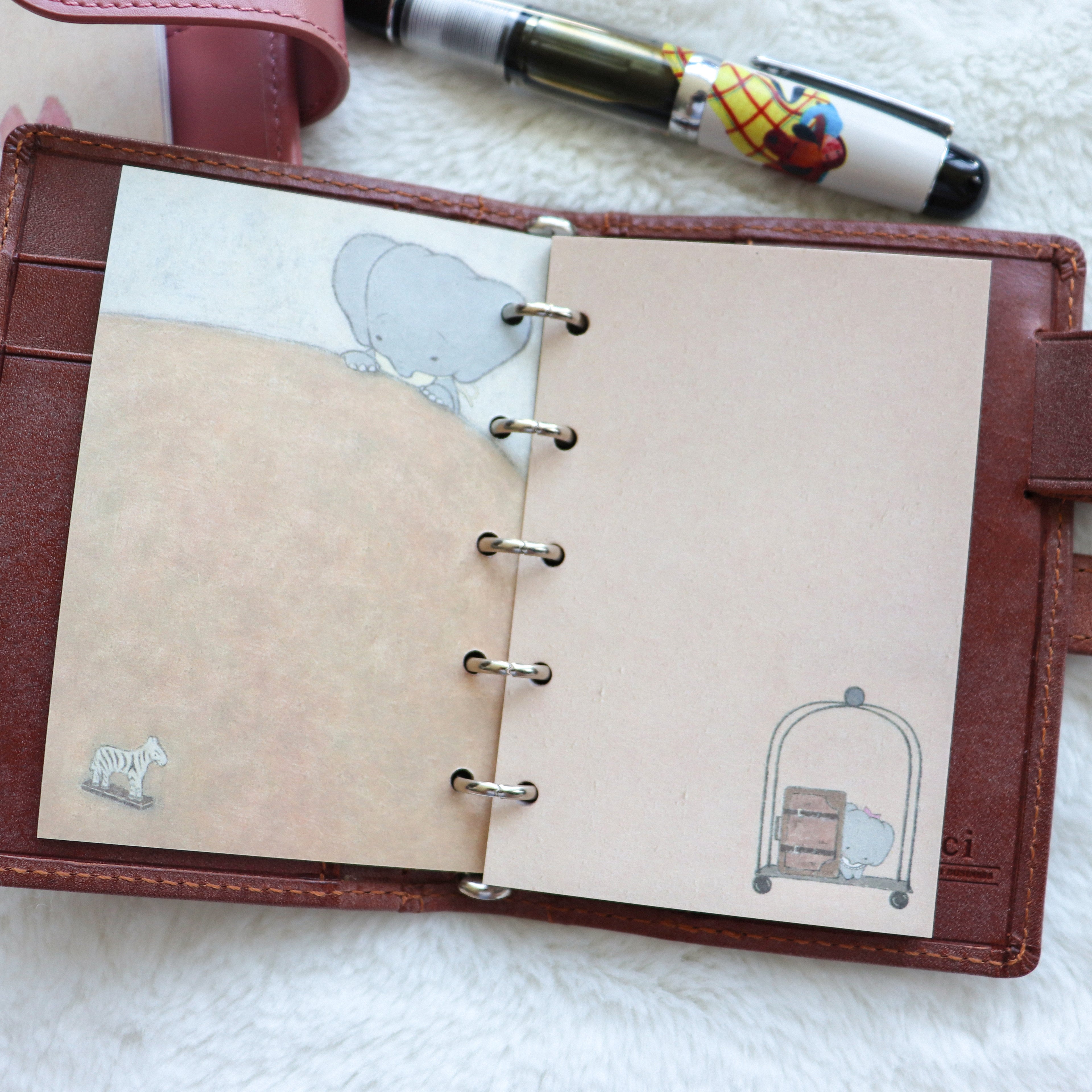 【Square Studio】- Fluffy Secrets Mini 5 Planner Refills