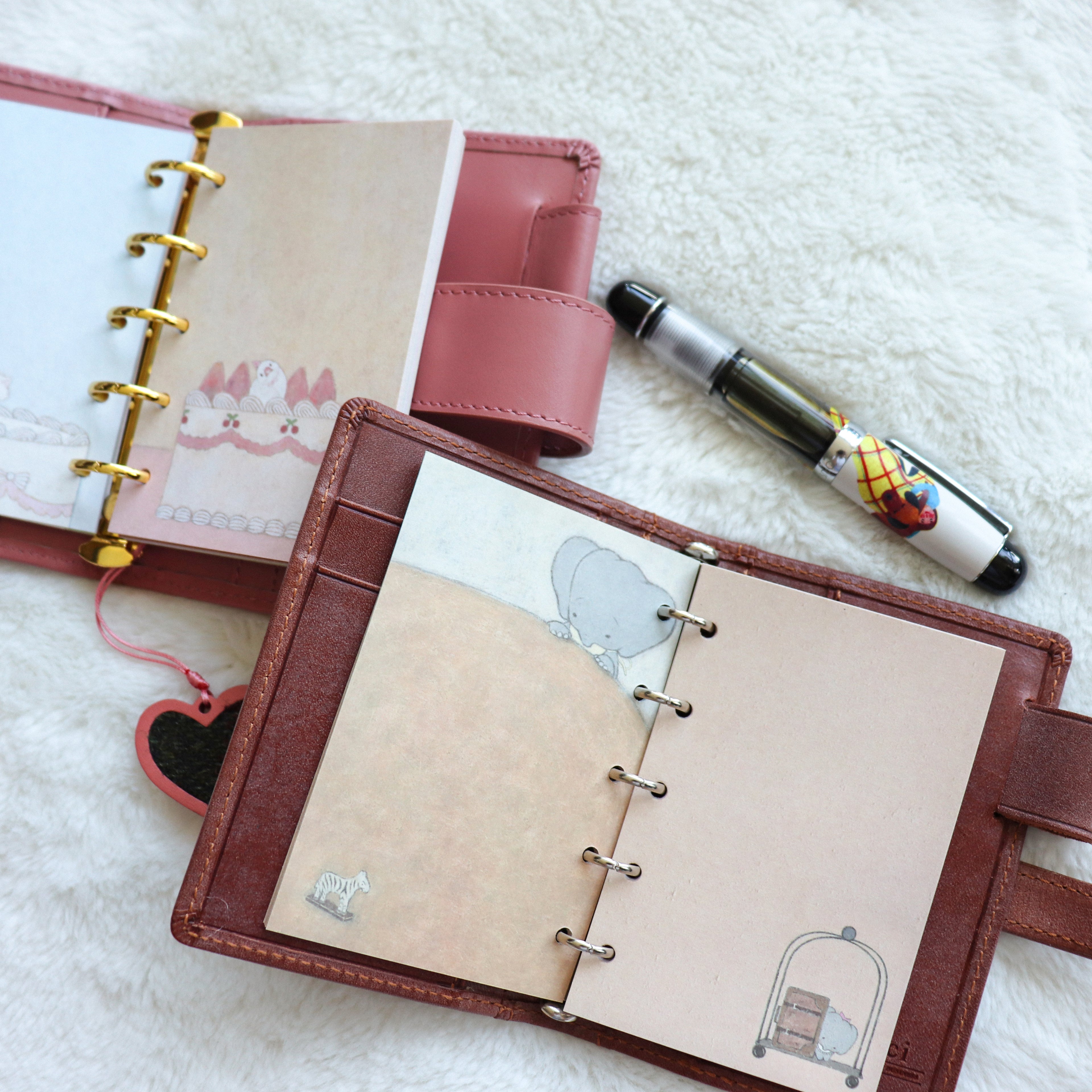 【Square Studio】- Fluffy Secrets Mini 5 Planner Refills