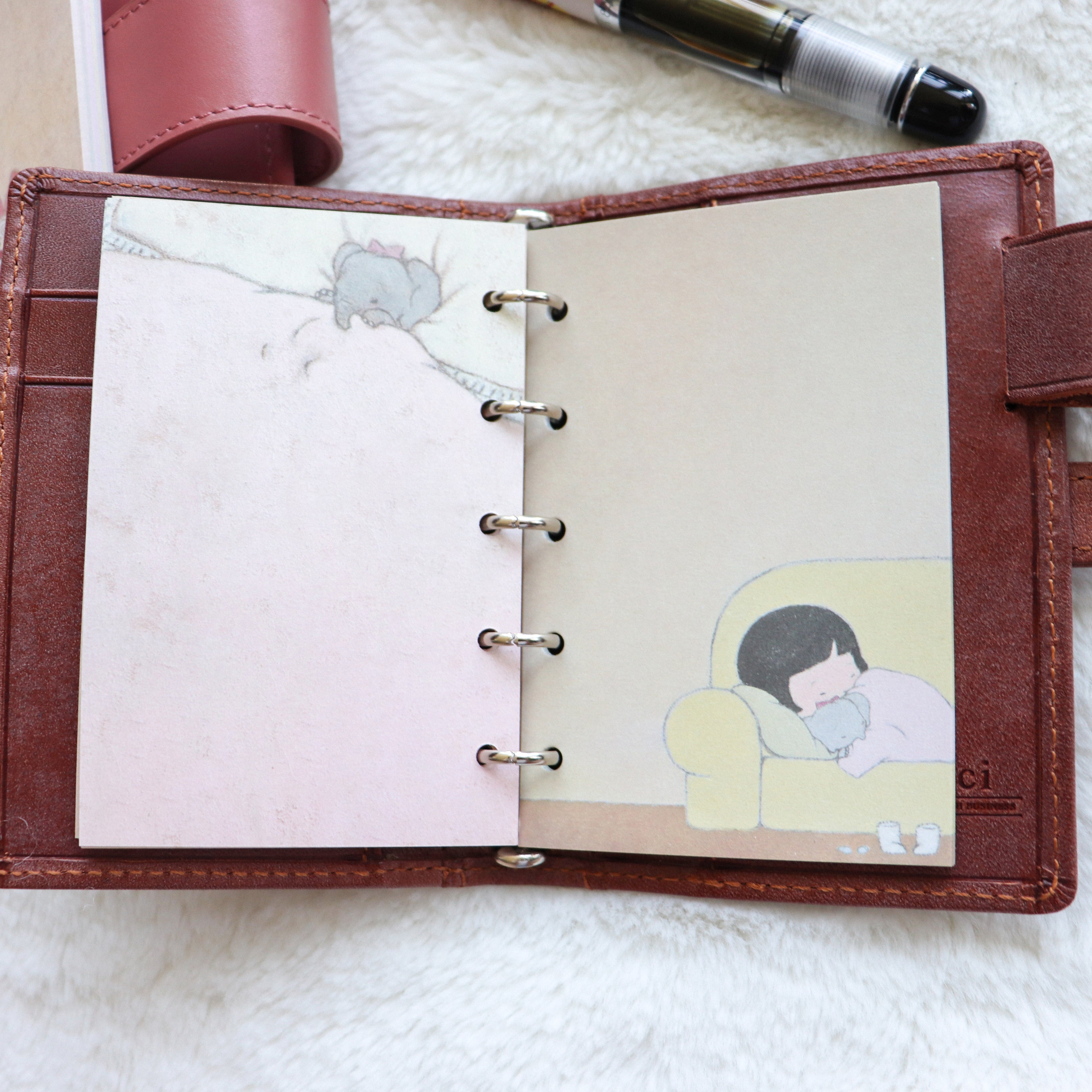 【Square Studio】- Fluffy Secrets Mini 5 Planner Refills