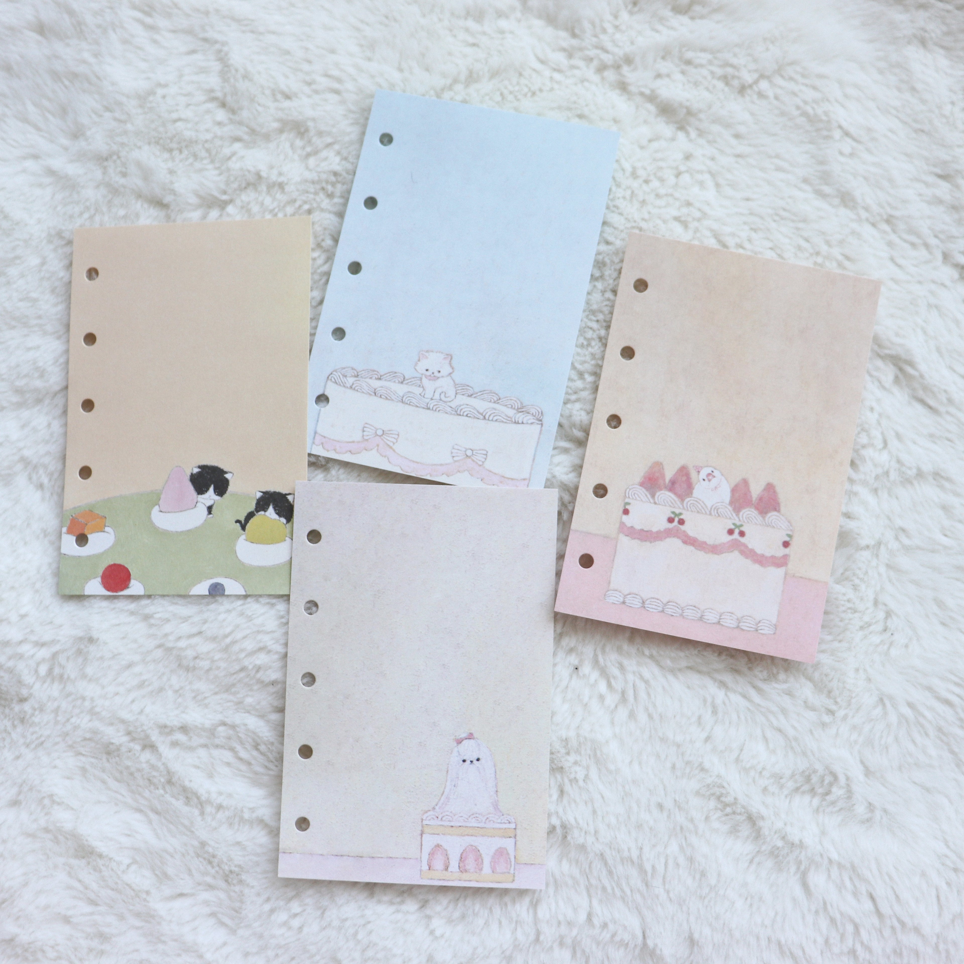【Square Studio】- Fluffy Secrets Mini 5 Planner Refills