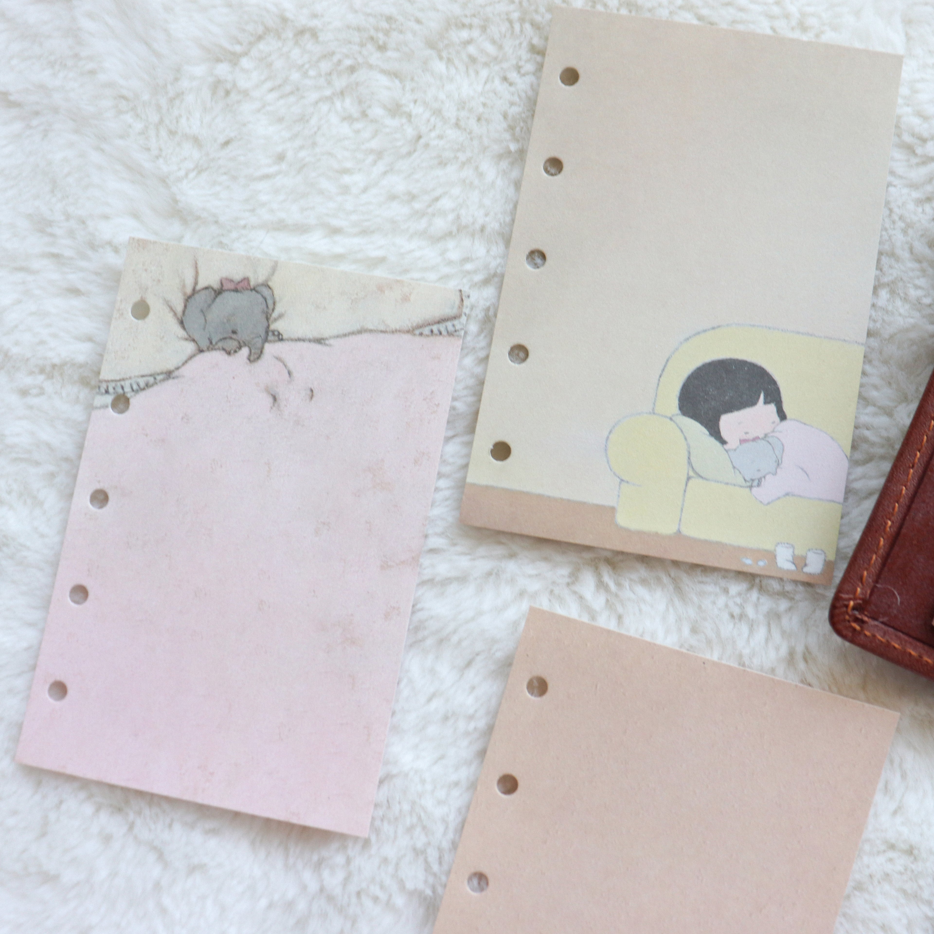 【Square Studio】- Fluffy Secrets Mini 5 Planner Refills