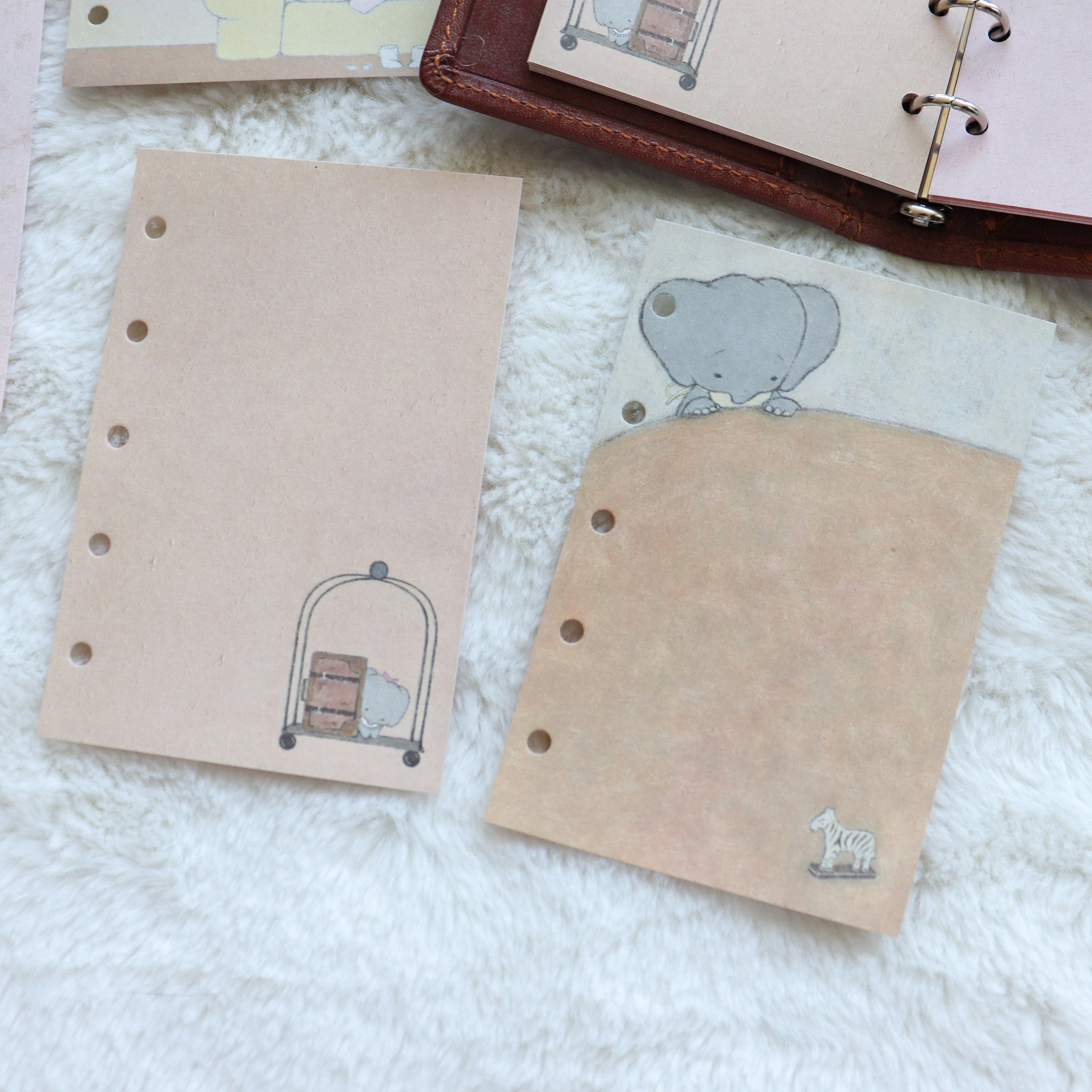 【Square Studio】- Fluffy Secrets Mini 5 Planner Refills