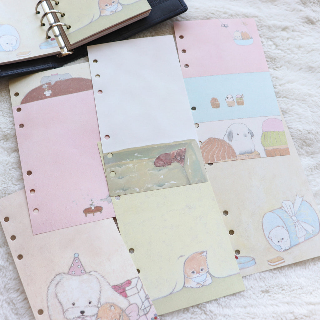 【Square Studio】- Warm & Fuzzy Feelings A6 Personal Refill Insert