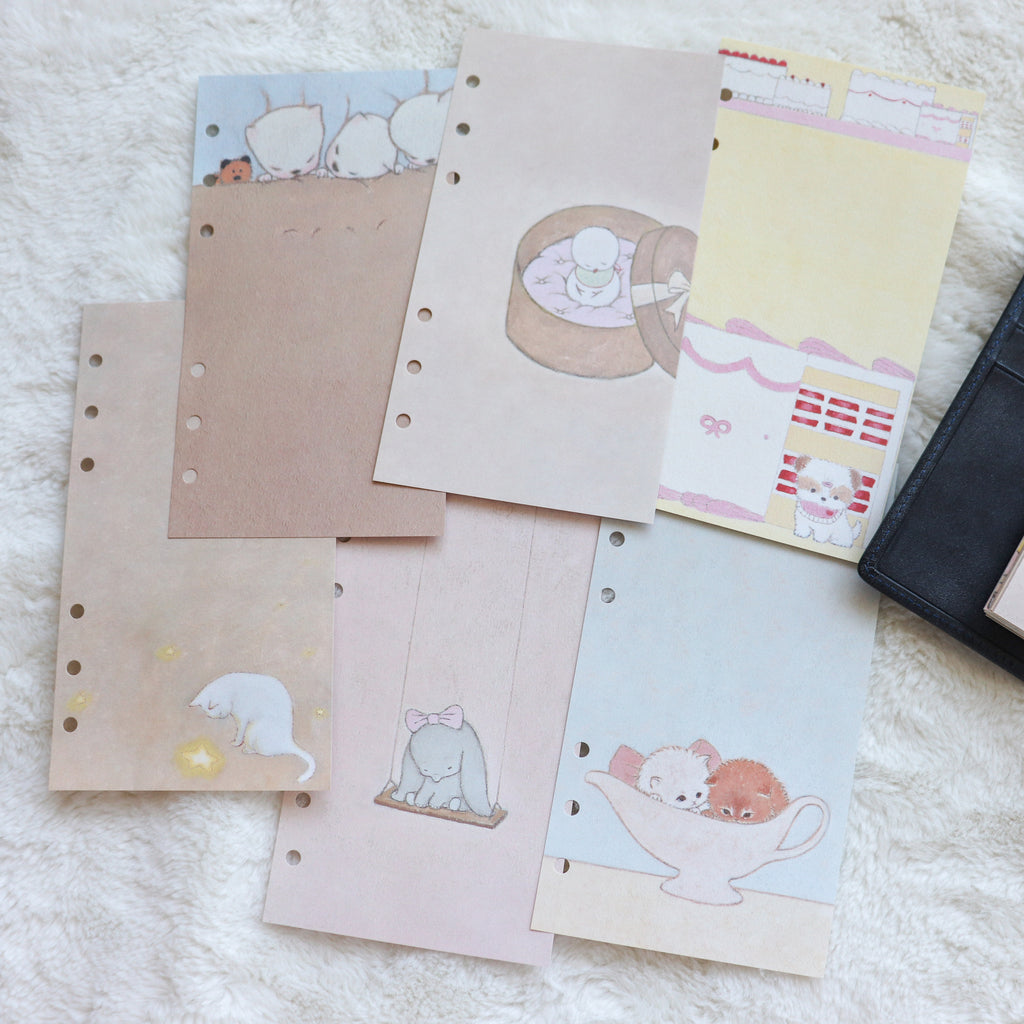 【Square Studio】- Warm & Fuzzy Feelings A6 Personal Refill Insert