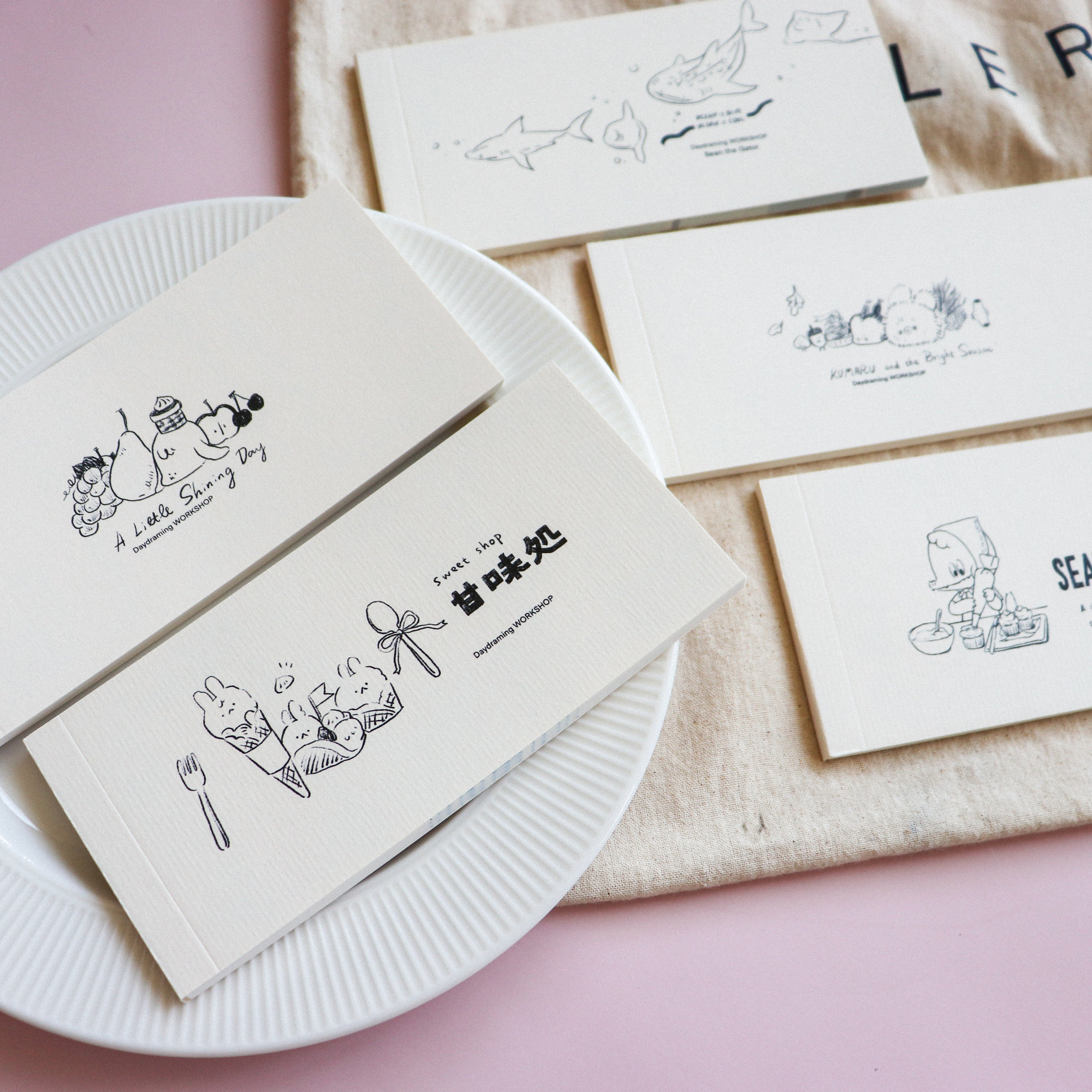 【Daydream】Sweet Treats" Collection: Triple-Section Tear-off Memo