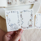 【Daydream】Sweet Treats" Collection: Triple-Section Tear-off Memo