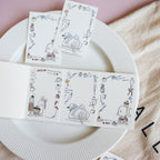 【Daydream】Sweet Treats" Collection: Triple-Section Tear-off Memo