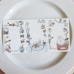 【Daydream】Sweet Treats" Collection: Triple-Section Tear-off Memo
