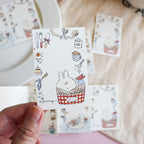 【Daydream】Sweet Treats" Collection: Triple-Section Tear-off Memo