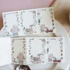 【Daydream】Sweet Treats" Collection: Triple-Section Tear-off Memo