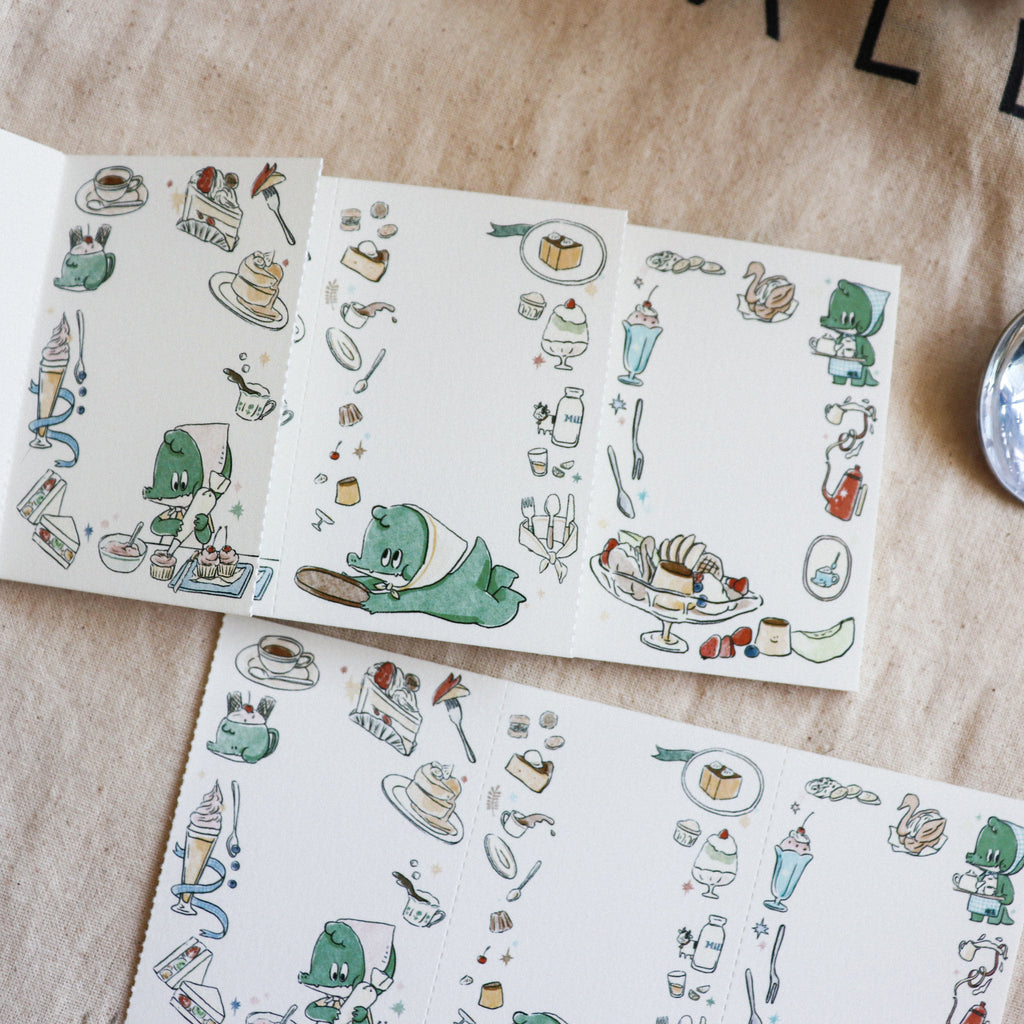 【Daydream】Sweet Treats" Collection: Triple-Section Tear-off Memo