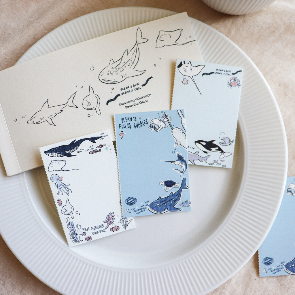 【Daydream】Sweet Treats" Collection: Triple-Section Tear-off Memo