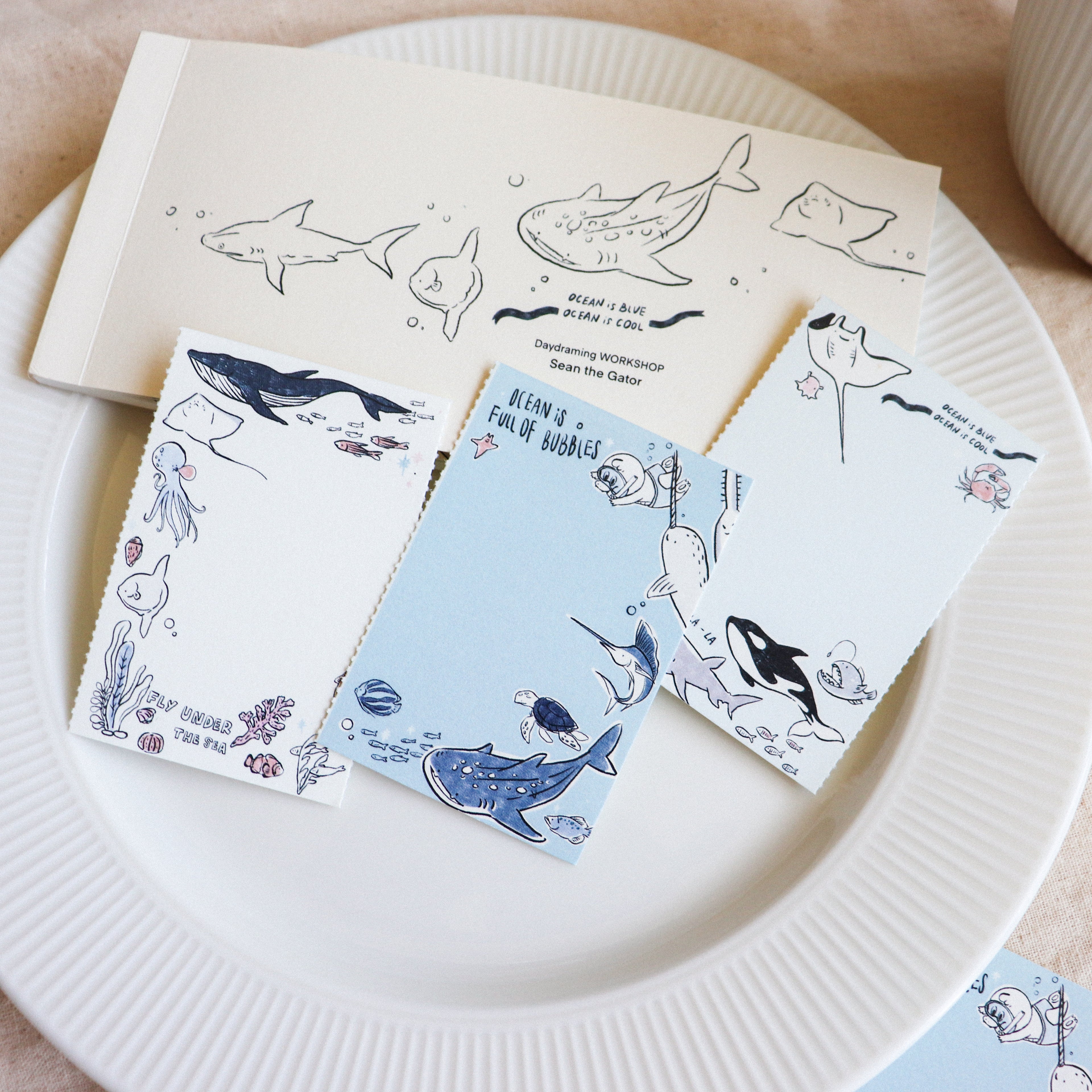【Daydream】Sweet Treats" Collection: Triple-Section Tear-off Memo