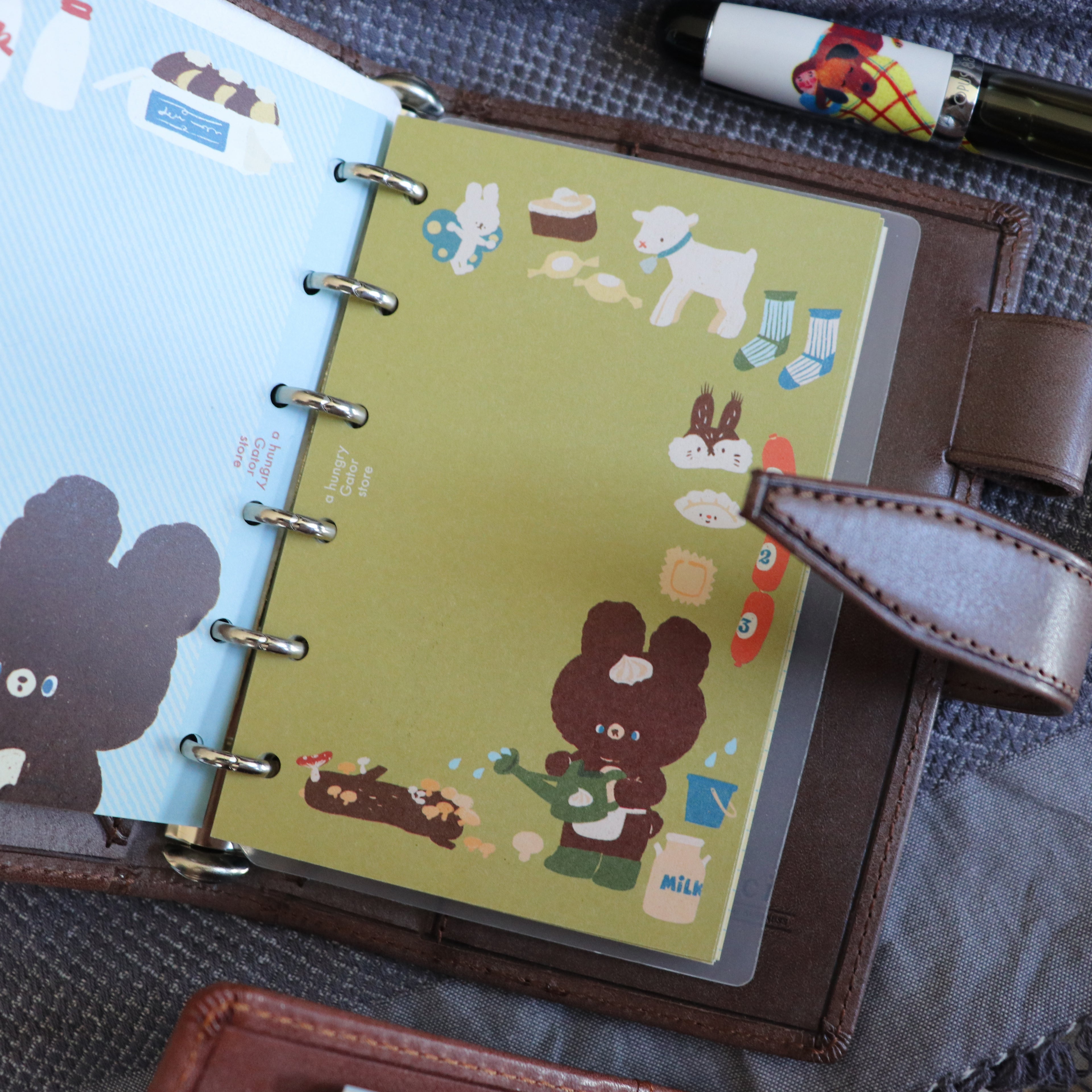 【Daydream】- Spring Series Loose Leaf Refills: Kumaru Bear Collection