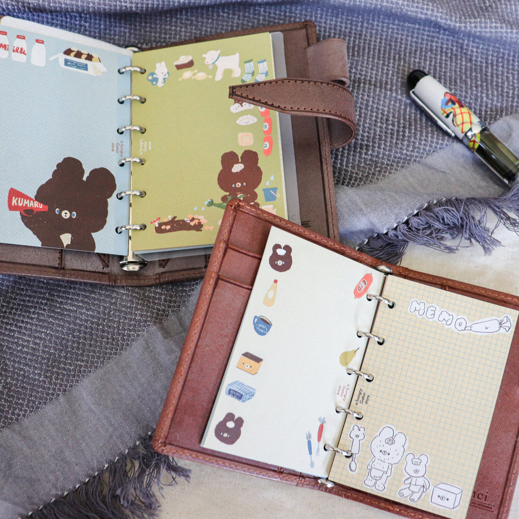 【Daydream】- Spring Series Loose Leaf Refills: Kumaru Bear Collection