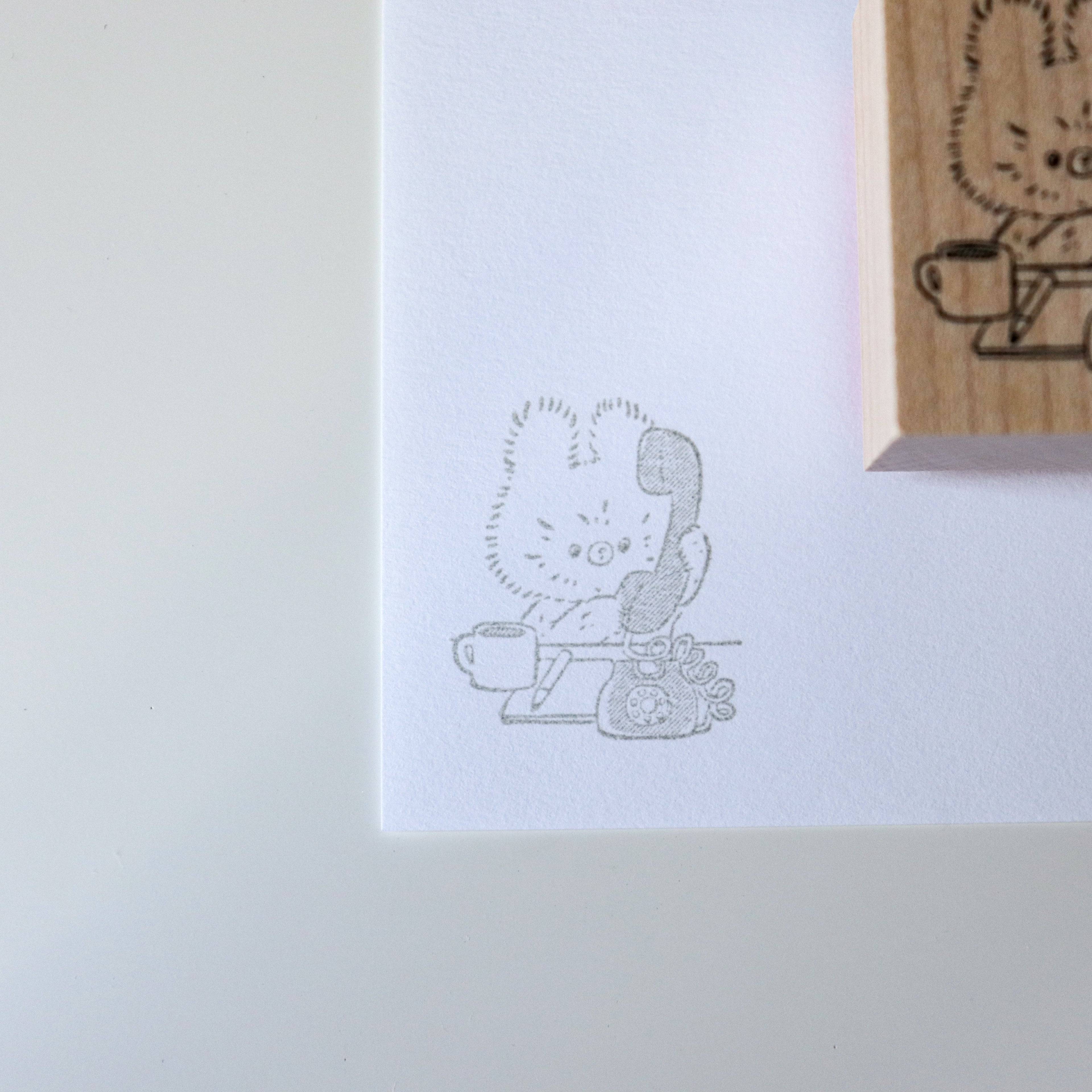 【Daydream】Kumaru Wood Rubber Stamp