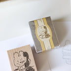【Daydream】Kumaru Wood Rubber Stamp