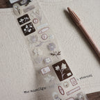 【Freckle Tea】Daily Season Collection- Kiss-cut Tape- Withered Warmth