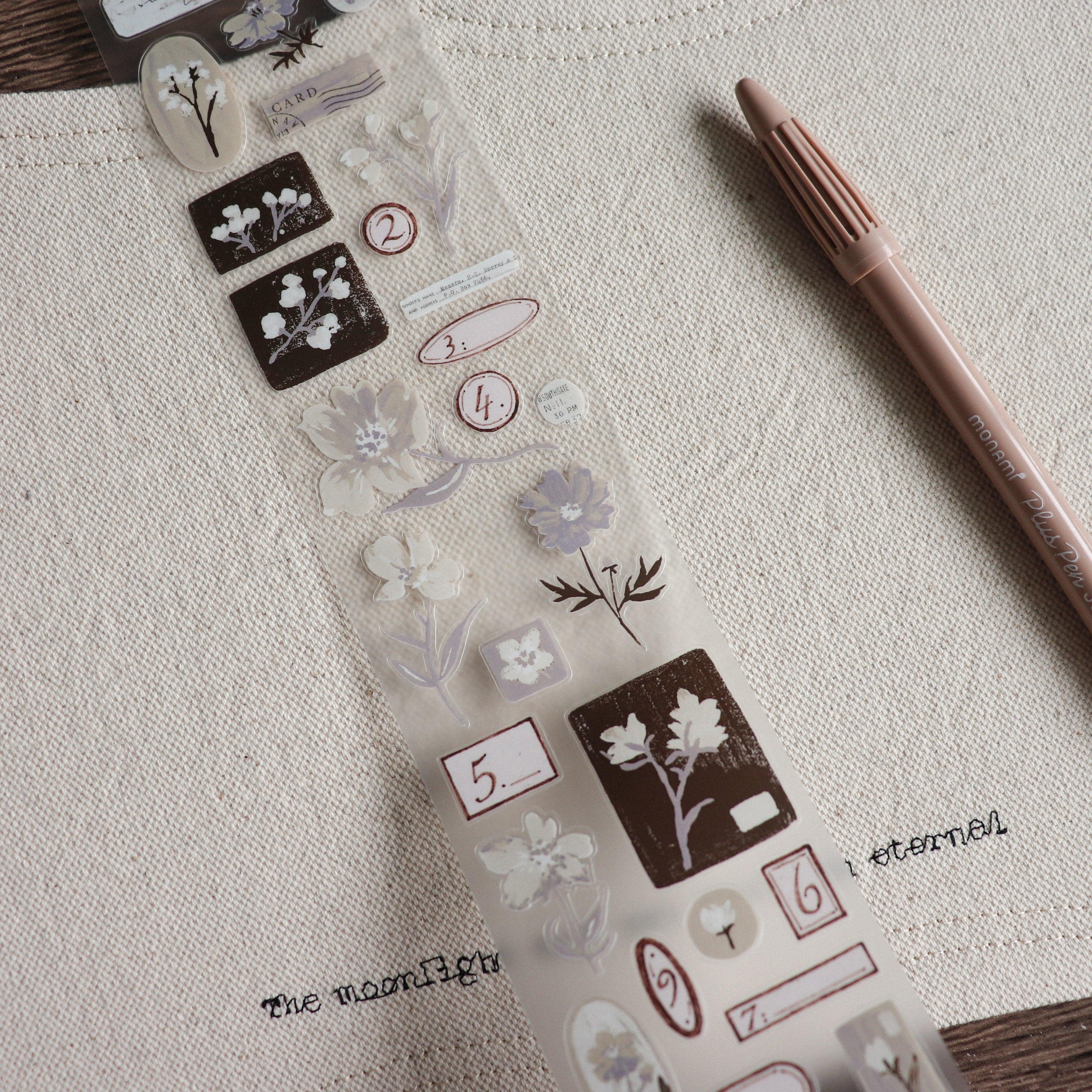 【Freckle Tea】Daily Season Collection- Kiss-cut Tape- Withered Warmth