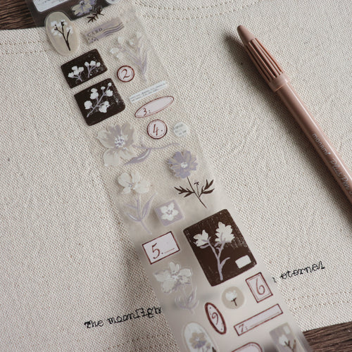 【Freckle Tea】Daily Season Collection- Kiss-cut Tape- Withered Warmth