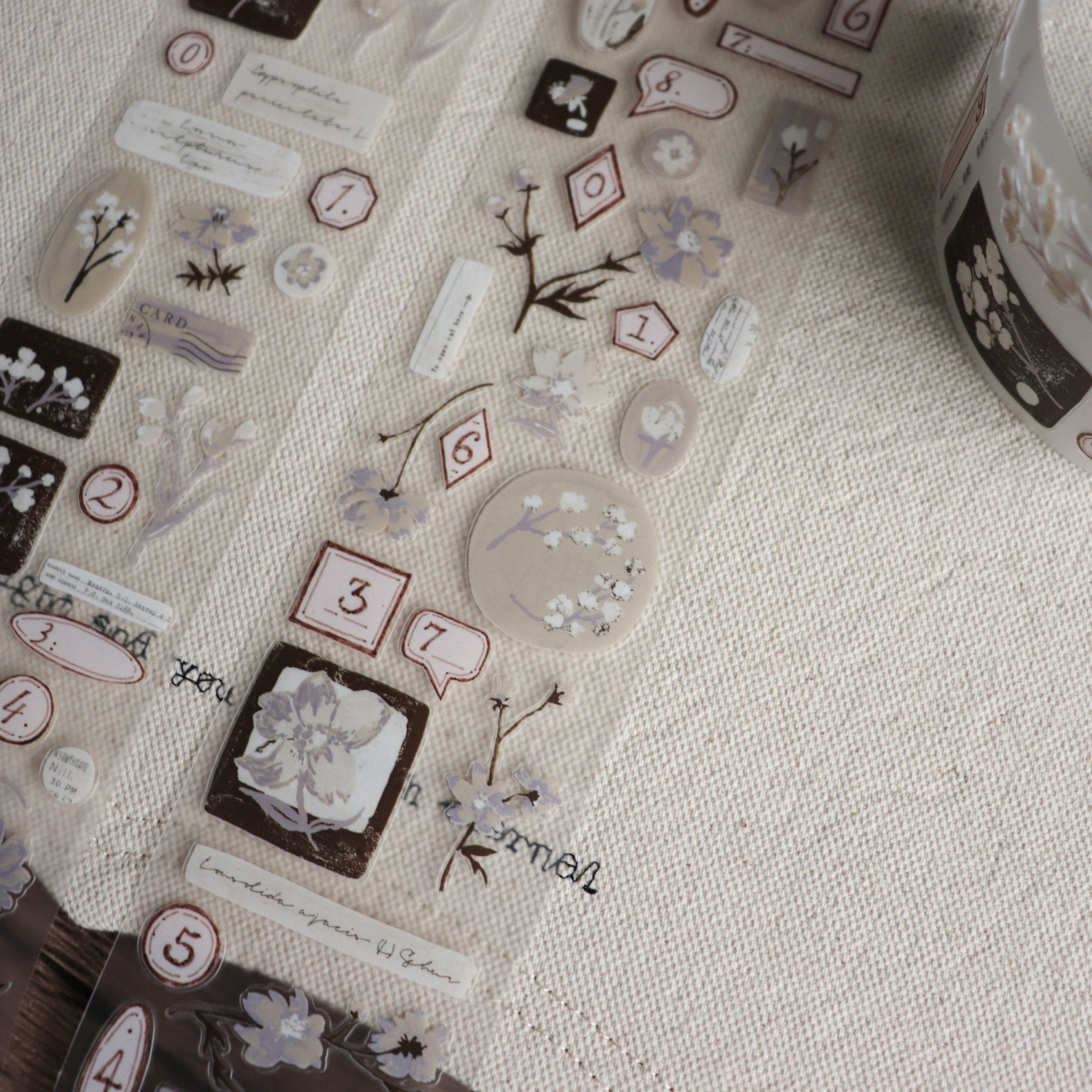 【Freckle Tea】Daily Season Collection- Kiss-cut Tape- Withered Warmth