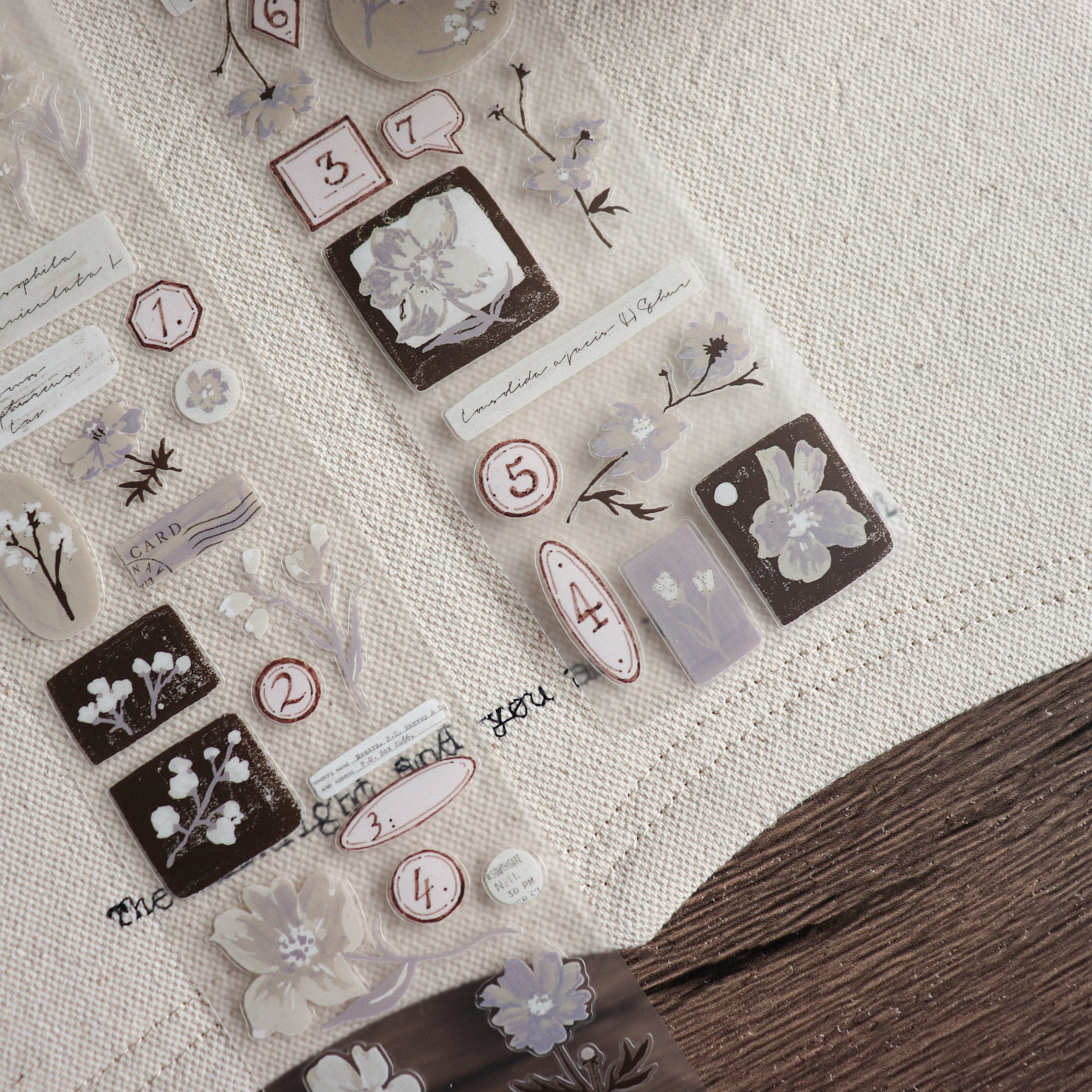 【Freckle Tea】Daily Season Collection- Kiss-cut Tape- Withered Warmth