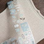 【Freckle Tea】 Daily Season Collection- Die-Cut Tape- Blue Mist