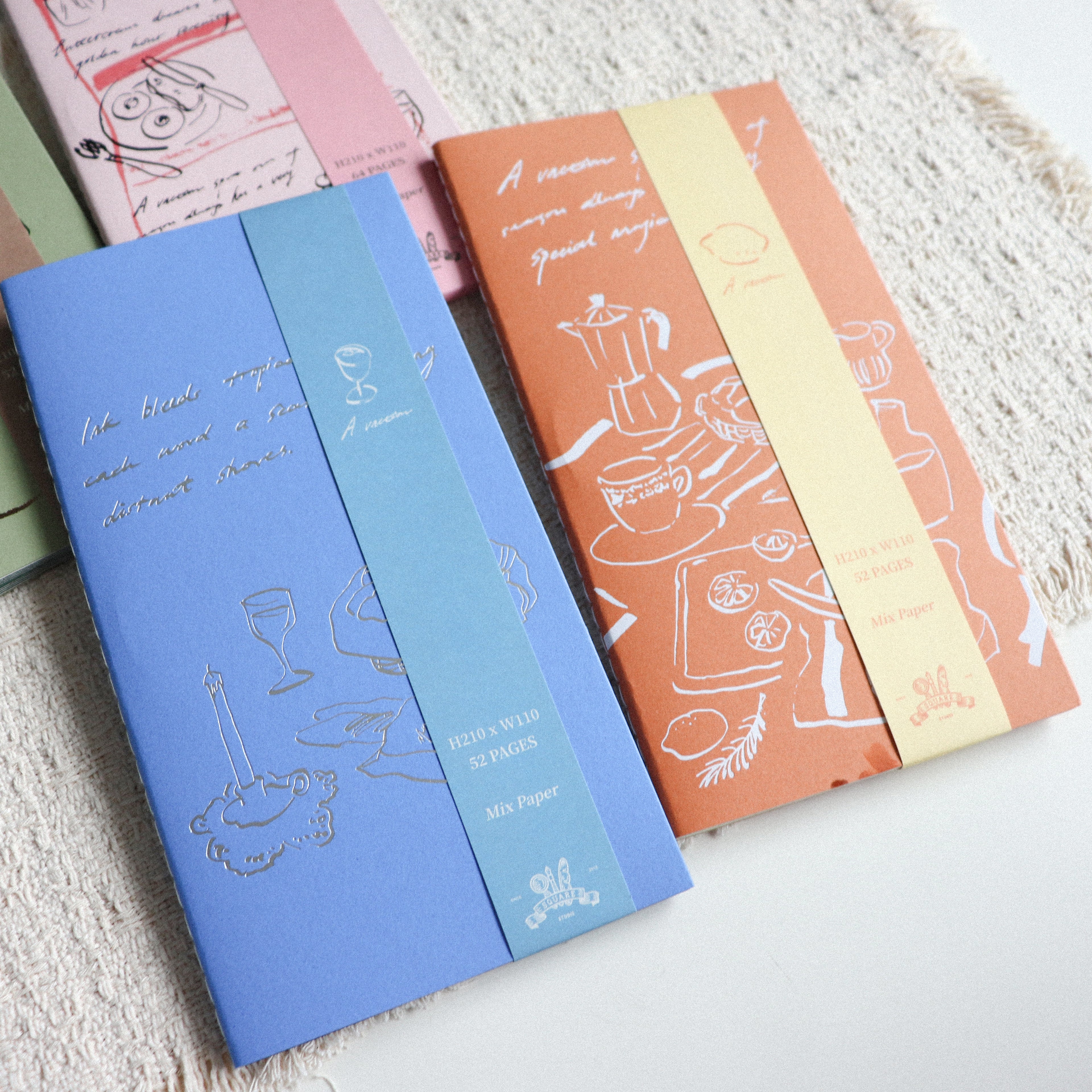 【Square Studio】The "Long Vacation" Series | TN Journal Refill