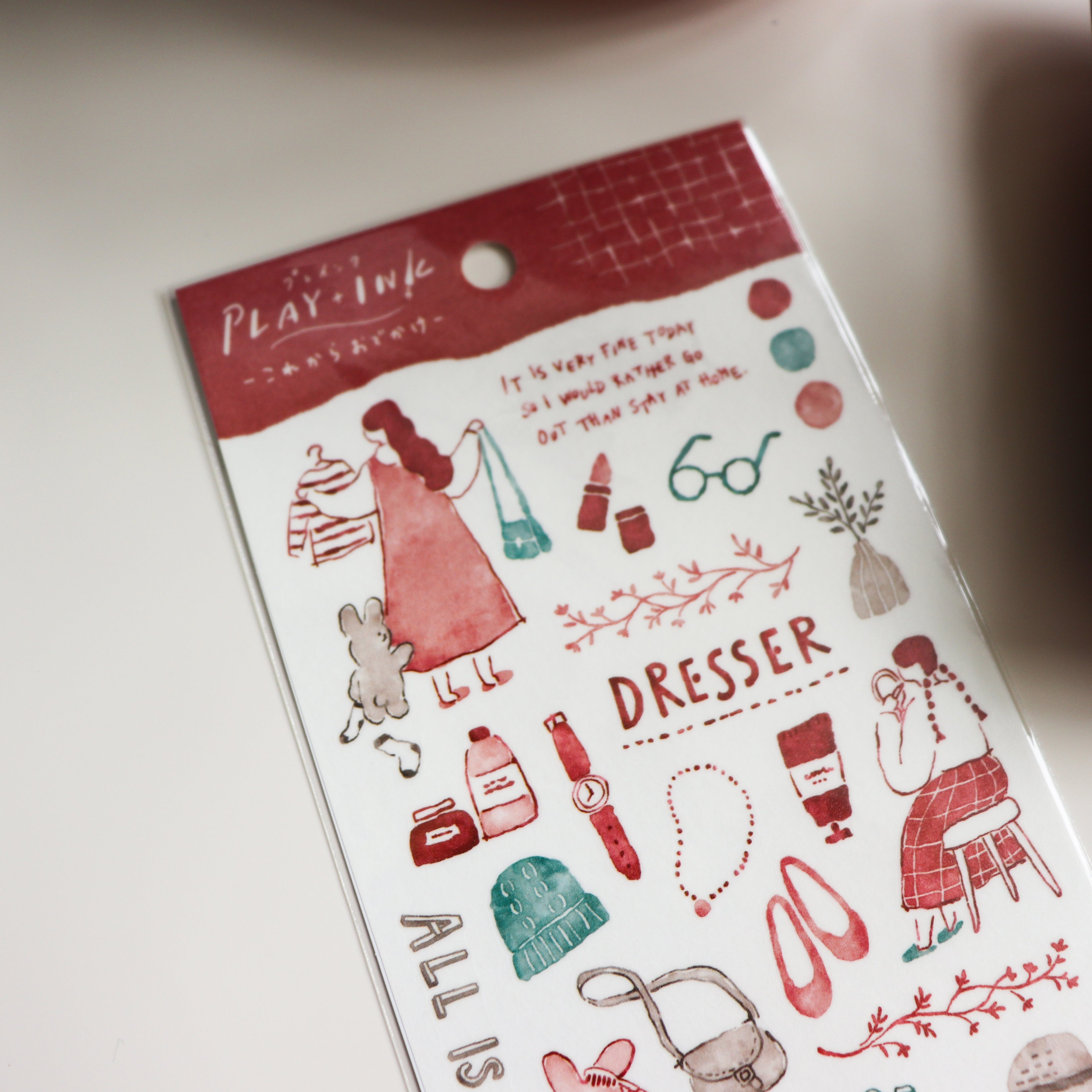 Mind Wave- Play Ink Stickers- Just Before I Go