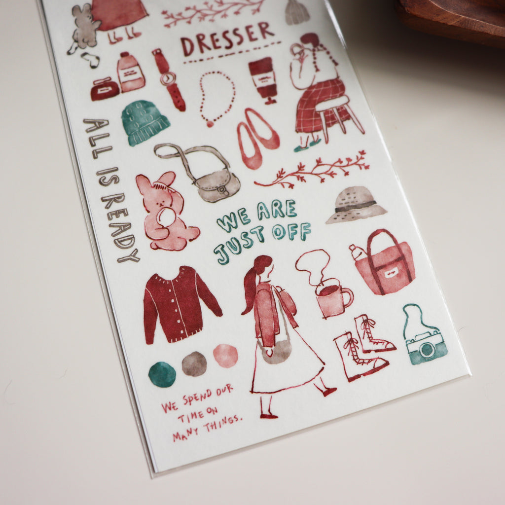 Mind Wave- Play Ink Stickers- Just Before I Go