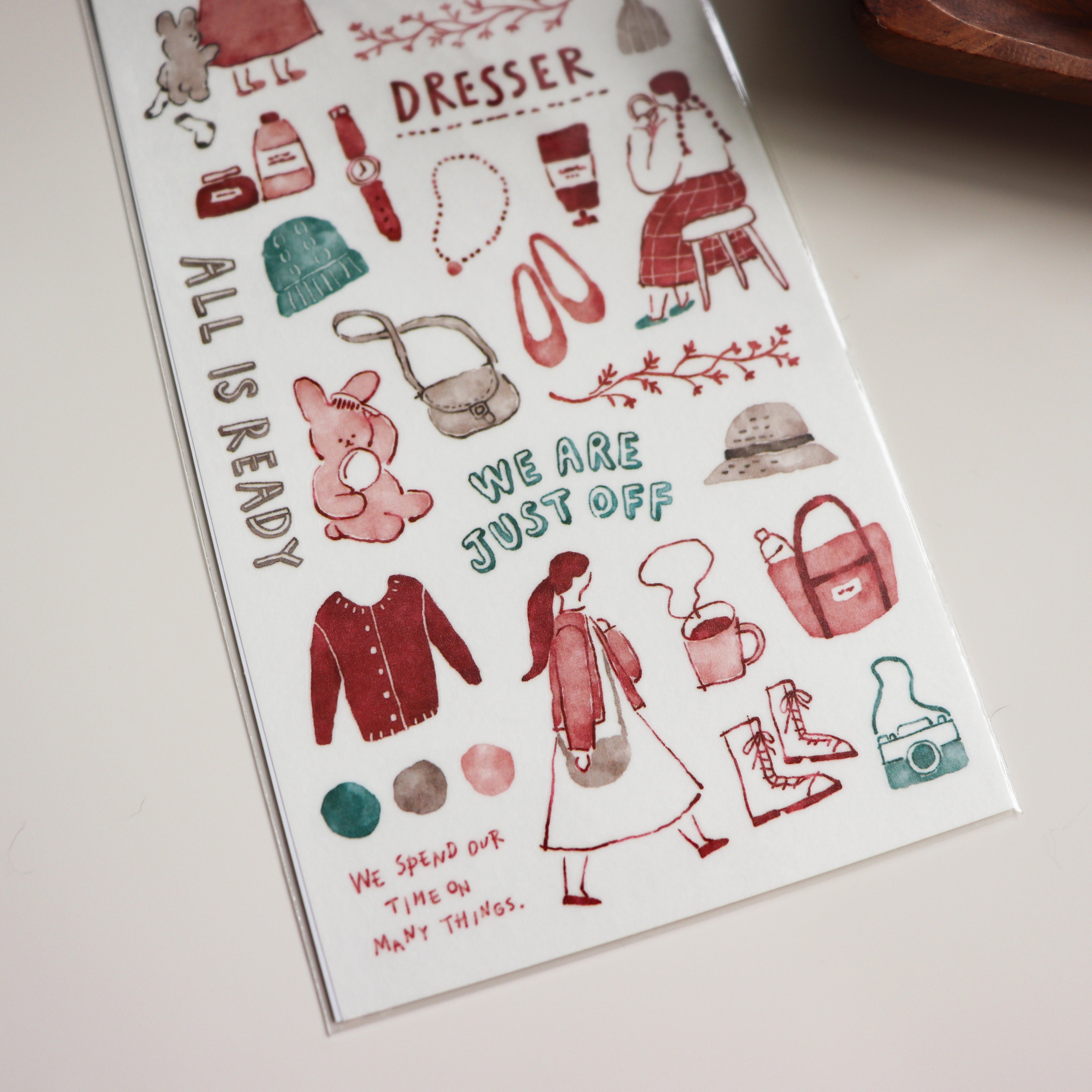 Mind Wave- Play Ink Stickers- Just Before I Go